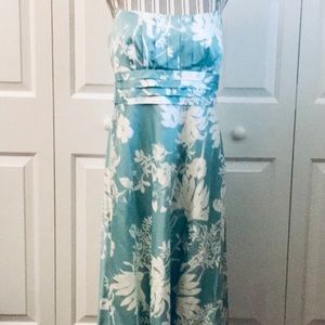 Ann Taylor 14 SkyBlue/White
